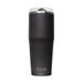 CamelBak - Thrive Tumbler VSS 0.9L - A drink bottle in matte black with a stainless steel lid and a logo on the front.