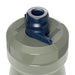 CamelBak Podium Bike Bottle 0.6L - Retail Colours - A drink bottle in olive green with a grey cap and a blue spout, featuring a brand logo on the side.