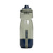 CamelBak - Podium 0.7L - A drink bottle in clear grey with navy detailing, featuring a lid and a logo.