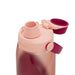 CamelBak - Thrive Chug 1.0L - A drink bottle in gradient shades of pink, featuring a wide mouth and a screw cap, with a logo on the side.