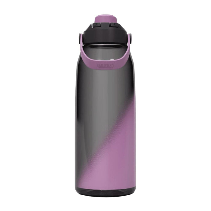CamelBak - Thrive Chug 1.5L - A drink bottle with a gradient design, transitioning from purple to black, featuring a black cap and handle.
