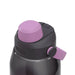 CamelBak - Thrive Chug 1.5L - A drink bottle in grey with a purple lid and spout, featuring a logo on the side.