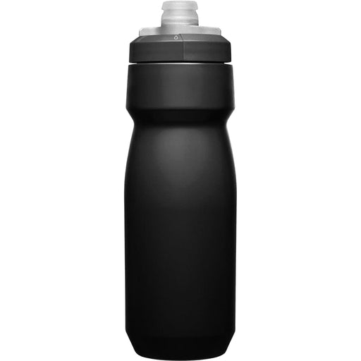 CamelBak - Podium 0.7L - Plain Colours - A drink bottle in plain black, featuring a streamlined design and a non-slip grip. It has a logo on the side.