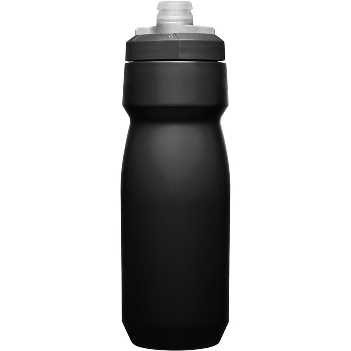 CamelBak - Podium 0.7L - Plain Colours - A drink bottle in plain black, featuring a streamlined design and a non-slip grip. It has a logo on the side.
