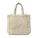 450gsm Victorian Canvas Tote Bag - A cream-coloured 450gsm Victorian canvas tote bag with two handles and a plain design.