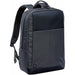 Cupertino Commuter Pack - A black laptop backpack with a sleek design, featuring padded straps and a front pocket. It has a logo on the side.