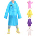 Kids EVA Reusable Raincoat - Custom Promotional Product