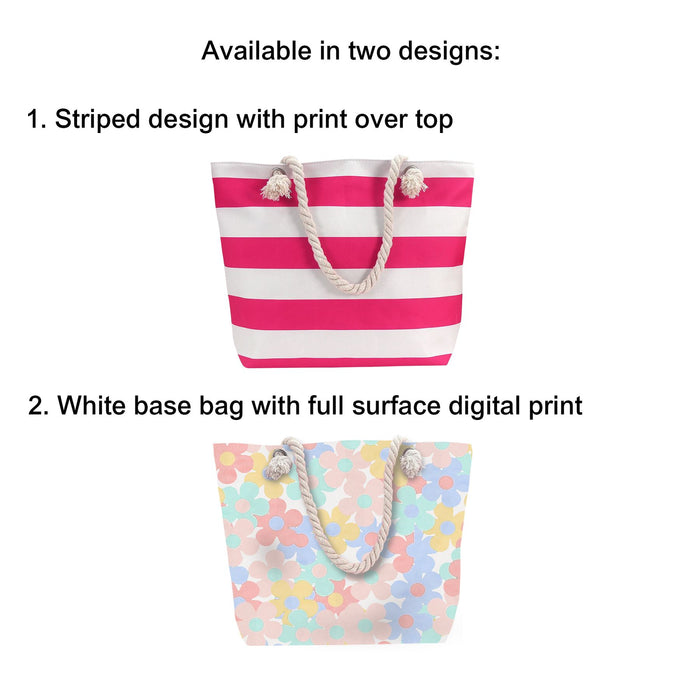 Tote Bag with Rope Handle - Custom Promotional Product