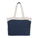 Field & Co.® Parks 16" Computer Work Tote - A navy and cream tote bag featuring dual handles and a spacious design, with a branded logo.
