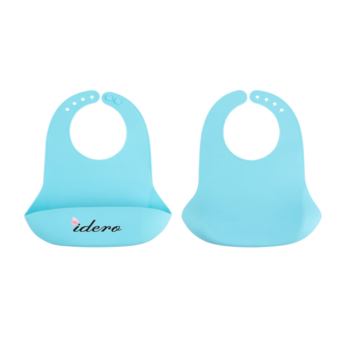 Silicone Bib with Snap Closure - Custom Promotional Product