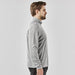Men's Monterey 1/4 Zip Pullover - A light grey 1/4 zip pullover for men, featuring a sleek design and a logo on the chest.