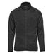 Men's Yosemite Full Zip Fleece Jacket - A grey full zip fleece jacket with a high collar and long sleeves, featuring a small logo.