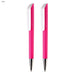 FLOW Infinite Pen Gift Set - A pink pen gift set featuring two pens with white accents and a silver clip. The set is packaged together.