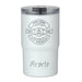 Umbrella & Tumbler Gift Set - A white drink tumbler featuring a grey logo and lid, with "Acacia" printed in a stylish font.