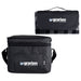 Outdoor Pack - A black insulated cooler bag with a matching picnic blanket, featuring a logo on the front.