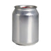 Mini East 42nd Street Can Candle - A silver can candle with a metallic finish, featuring a smooth surface and no labels.