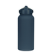 Festive Essentials Set - A grey drink bottle with a screw-top lid and a handle, featuring a logo on the side.