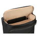 High Sierra Cross Season Pro Wheeled Duffle (55cm) - A black wheeled duffle bag with a beige interior, featuring a small compartment for a device or tablet.