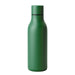 Emily Bottle – 550ml Thermal Drink Bottle - A drink bottle in a matte green finish, featuring a sleek design and a lid. It has a logo on the surface.