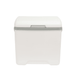 13L Cooler Box - A white 13L cooler box with a grey handle, featuring a simple design and a smooth surface.