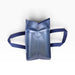 13L Insulated Reusable Bag - An insulated reusable bag in blue with two handles, displayed from a top-down view.