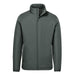 Men's Pacifica Thermal Jacket - A men's thermal jacket in dark green with a zipped front and high collar, featuring a subtle logo.