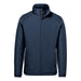 Men's Pacifica Thermal Jacket - A men's thermal jacket in navy blue with a zip front and stand-up collar, featuring subtle branding.
