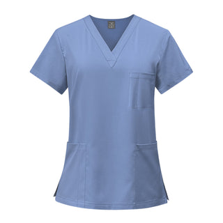 Custom Solid Colour Scrub Top - Custom Promotional Product