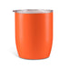 The Refuel Pack - An orange insulated coffee cup with a transparent lid and sleek design, suitable for keeping beverages hot or cold.