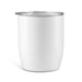 The Refuel Pack - A white insulated coffee cup with a clear lid, featuring a smooth design and a branding logo.