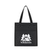 Lunch & Latte Kit - A black cooler bag featuring a logo and a front pocket, designed for transporting food and drinks.