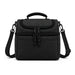 Kanto Cooler Bag - A black cooler bag with a top handle, adjustable shoulder strap, and two zipped compartments.