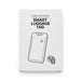 Jet Luggage Tag Tracker - A white box containing a smart luggage tag, featuring a logo and a simple illustration of the tag design.