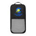 Matchpoint Pickleball Set - A black pickleball paddle bag with a mesh front and a colourful logo featuring a pickleball graphic.
