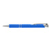 Napier Gel Ink Pen - A Napier Pen in a vibrant blue color with silver accents and a sleek, modern design.