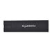 Maddie Gel Ink Pen - A black product box with a white logo. The design is sleek and minimalist, suitable for packaging.