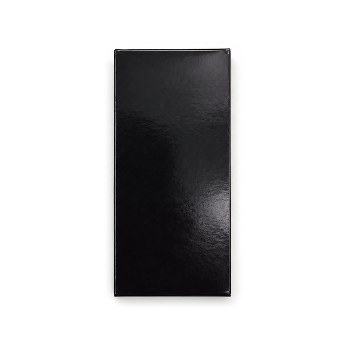 Frame Keytag - A sleek black rectangular packaging, featuring a glossy finish and a logo on the front.