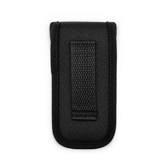 Trail Multi Tool - A black fabric pouch with a textured surface and a belt loop on the back.