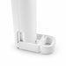 Nomad Rechargeable Fan - A white rechargeable fan with a compact base and adjustable stand. It features a minimalistic design and includes a logo.