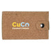 Cork Manicure Set - A cork manicure set featuring a brown exterior with a snap closure, displaying the logo "CuCo Curated Colours."