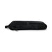 Vision Sports Towel - A black sports towel with a textured surface and a zippered compartment, featuring a logo.