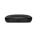 Loop Earbuds - A black charging case for earbuds with a USB-C port on the bottom. It has a smooth, rounded design.