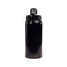 Amore 500ml Junior Bottle - Flip Straw Lid - A drink bottle featuring a flip straw lid, designed with a sleek black finish, with a capacity of 500ml.