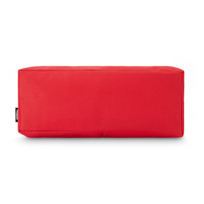 Tech Pack Connect - A red rectangular utility case with a textured surface and a small logo on the side.