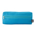 Tech Pack Executive - A bright blue utility case with a zippered compartment and a branding label on the side.