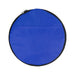 The Game Day Pack - A round blue duffle bag with a zip closure, featuring a black trim and no visible branding.