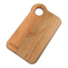 The Generous Host - A wooden chopping board with a round handle, featuring a natural finish and a subtle brand logo.
