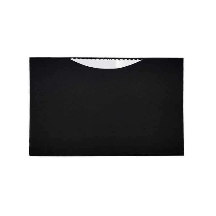 Tech Pack Essential - A black pouch with a curved cutout at the top, designed for holding items securely.