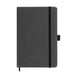 The Ultimate Welcome - Tea Edition - A grey notebook with a black elastic band closure and a ribbon bookmark. It has a simple, sleek design.