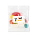 Daily Grind Pack - A clear plastic bag containing assorted coloured gummy candies, with a logo on the front.